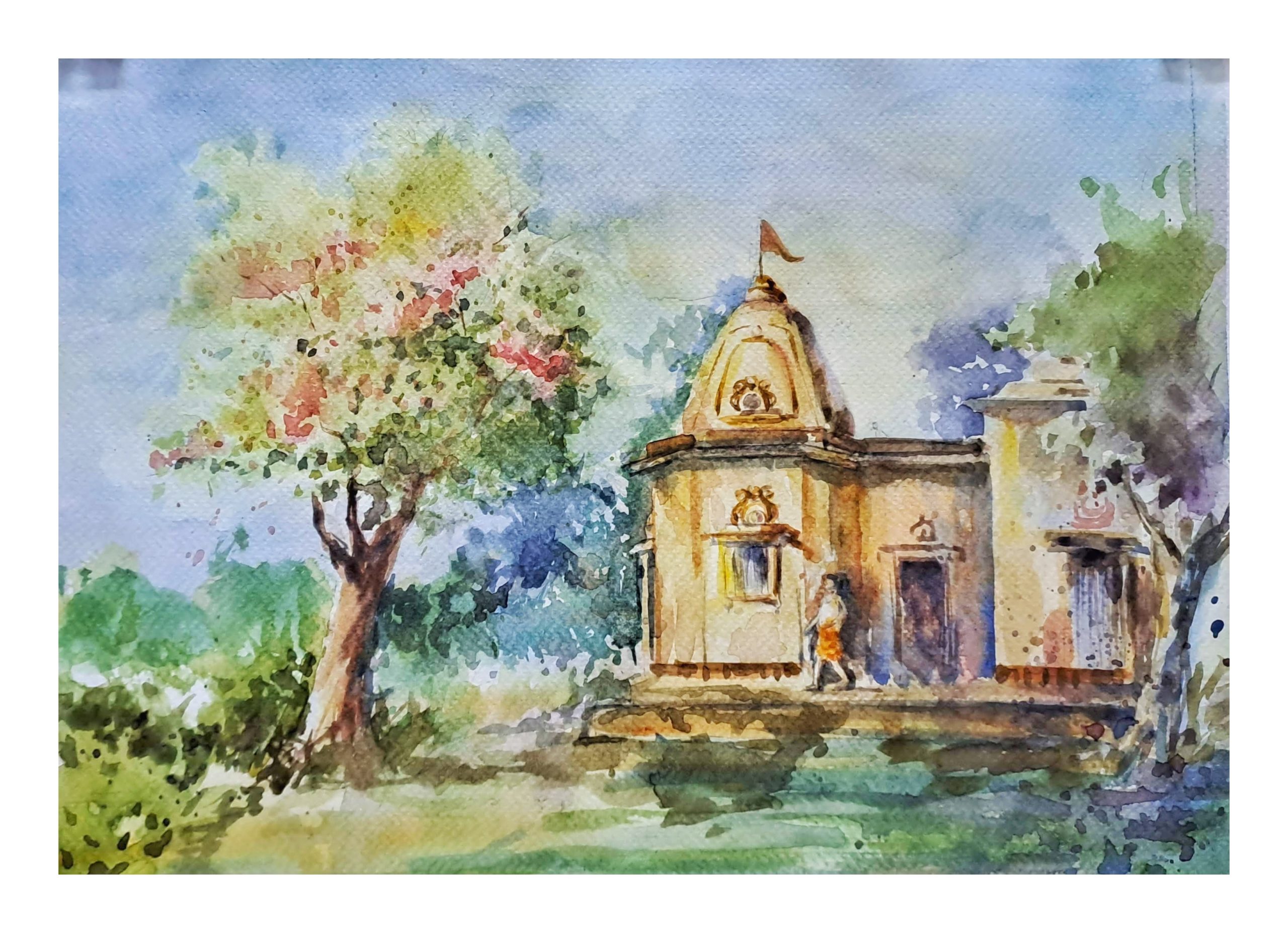 Peace by the Temple - Image 2